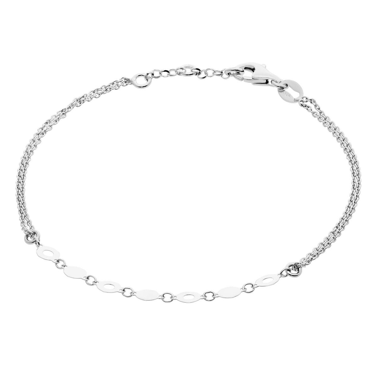 Silver Lining 104.1211.19 armband zilver zilverkleurig