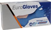 Voordeelverpakking handschoenen 5 x Eurogloves Eco Light nitrile blue, 200st X-Small