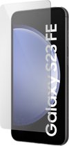 Mobiparts Screenprotector geschikt voor Samsung Galaxy S23 FE - Gehard Glas - Anti-bacterieel -