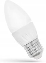 Spectrum - LED lamp E27 - C37 - 6W vervangt 47W - 6000K daglicht wit