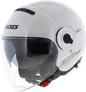 Casque Axxis Raven Solid Gloss Wit S