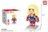 Miniblocks - bouwset / 3D puzzel - educational toys - bouwdoos mini blokjes - 265 st
