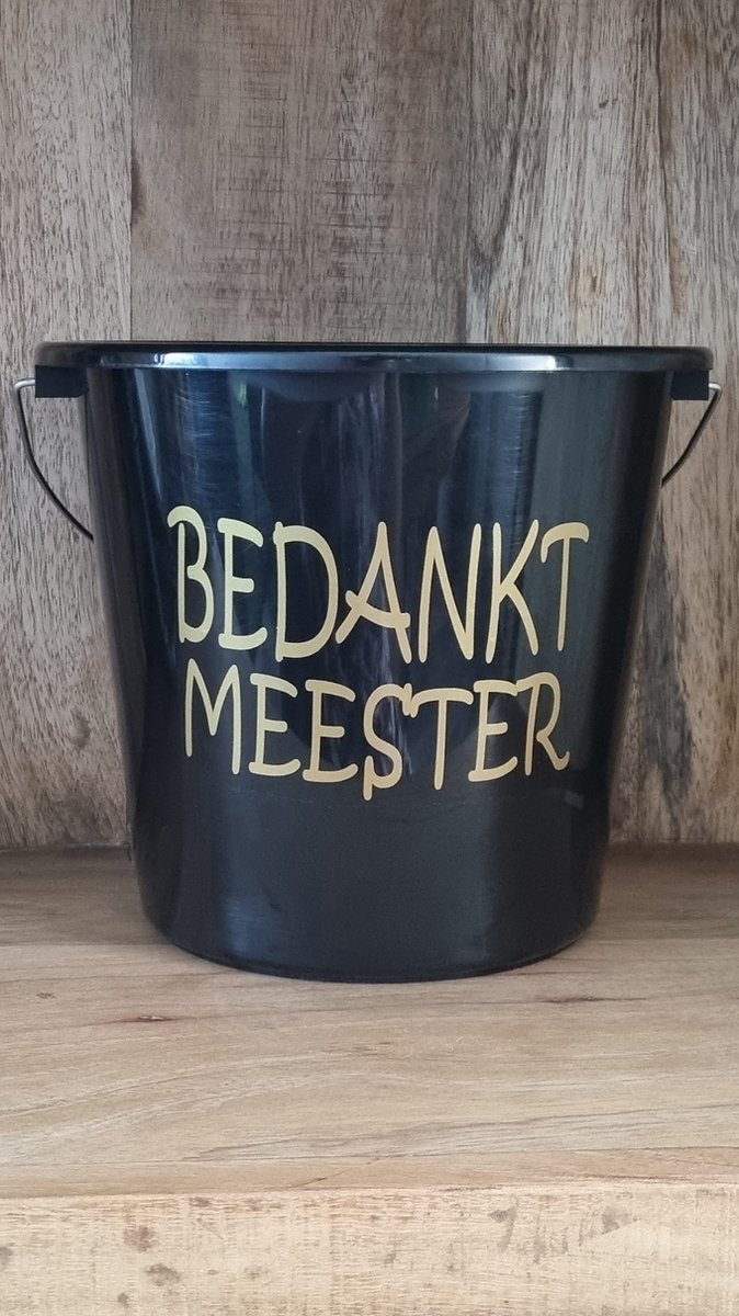 Goedkoopste Cadeau Emmer Bedankt Meester
