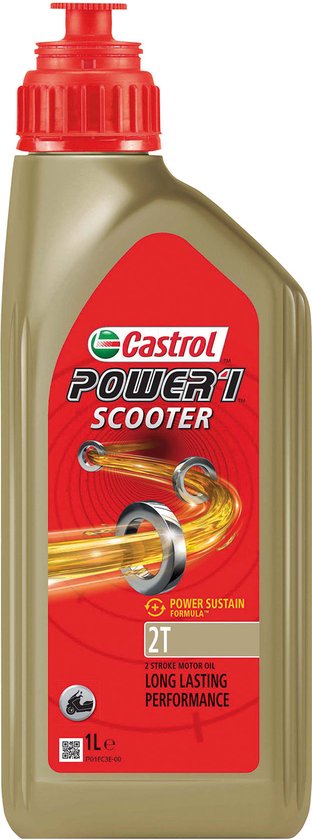 CASTROL POWER RS SCOOTER 2T 1LTR SEMI SYNT