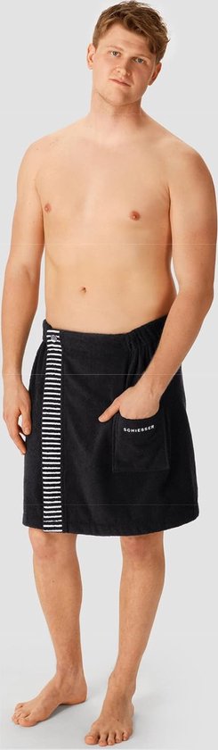 Betz Frottee Saunakilt mit Knöpfen für Herren