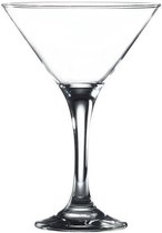 Glasmark Cocktail glazen - 6x - martini - 150 ml - glas - martini glazen