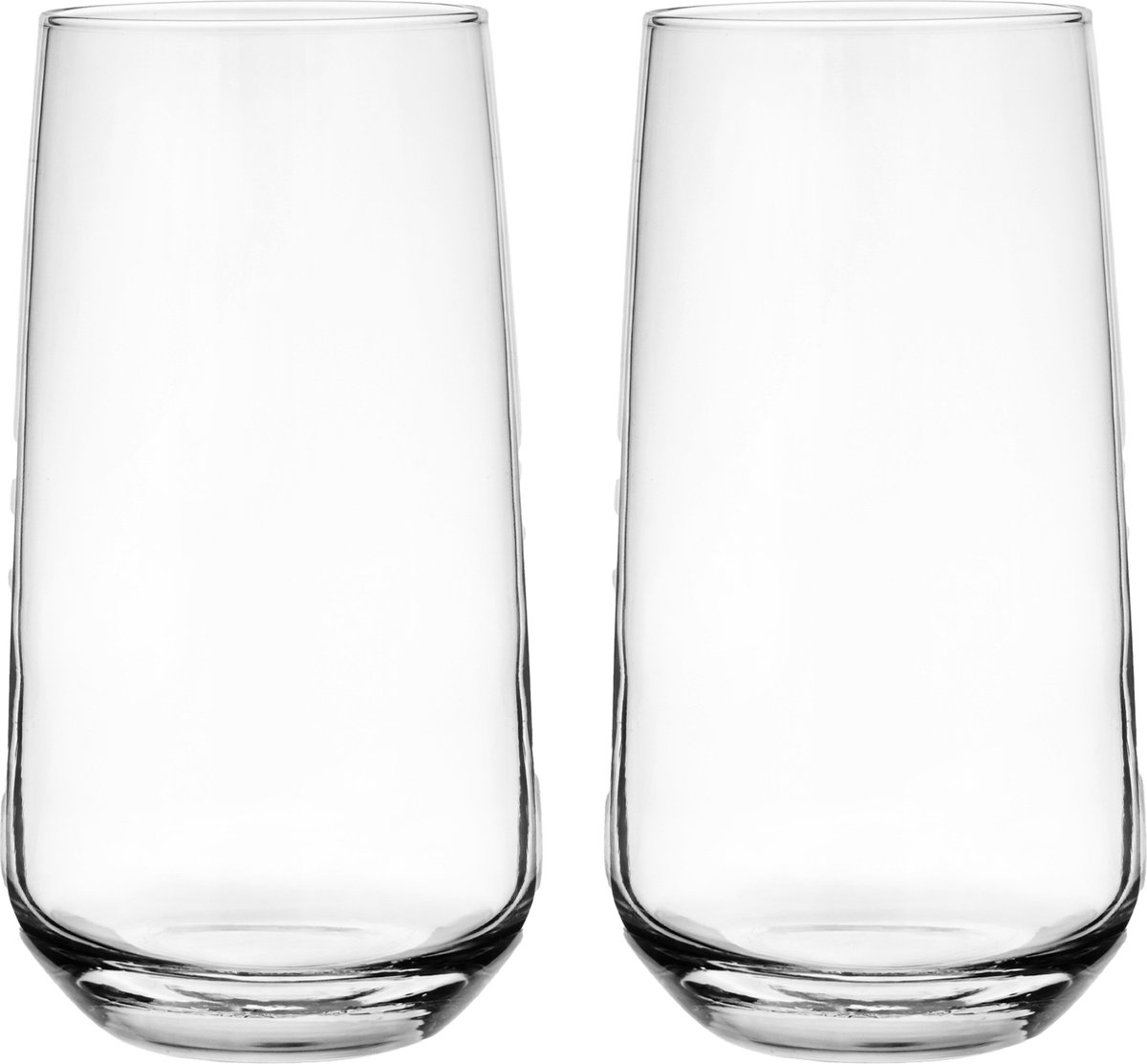 Glasmark Longdrinkglazen - 12x - Tumblers - 430 ml - glas - waterglazen
