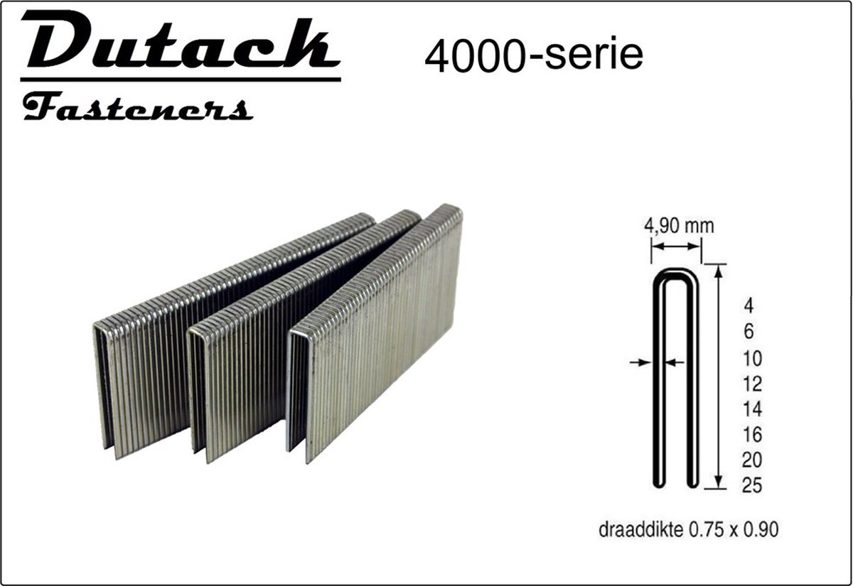 Dutack Nieten 4000 20mm