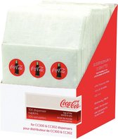 Serviettes Coca-Cola à plis bas 'Have A Coke', 100 pièces