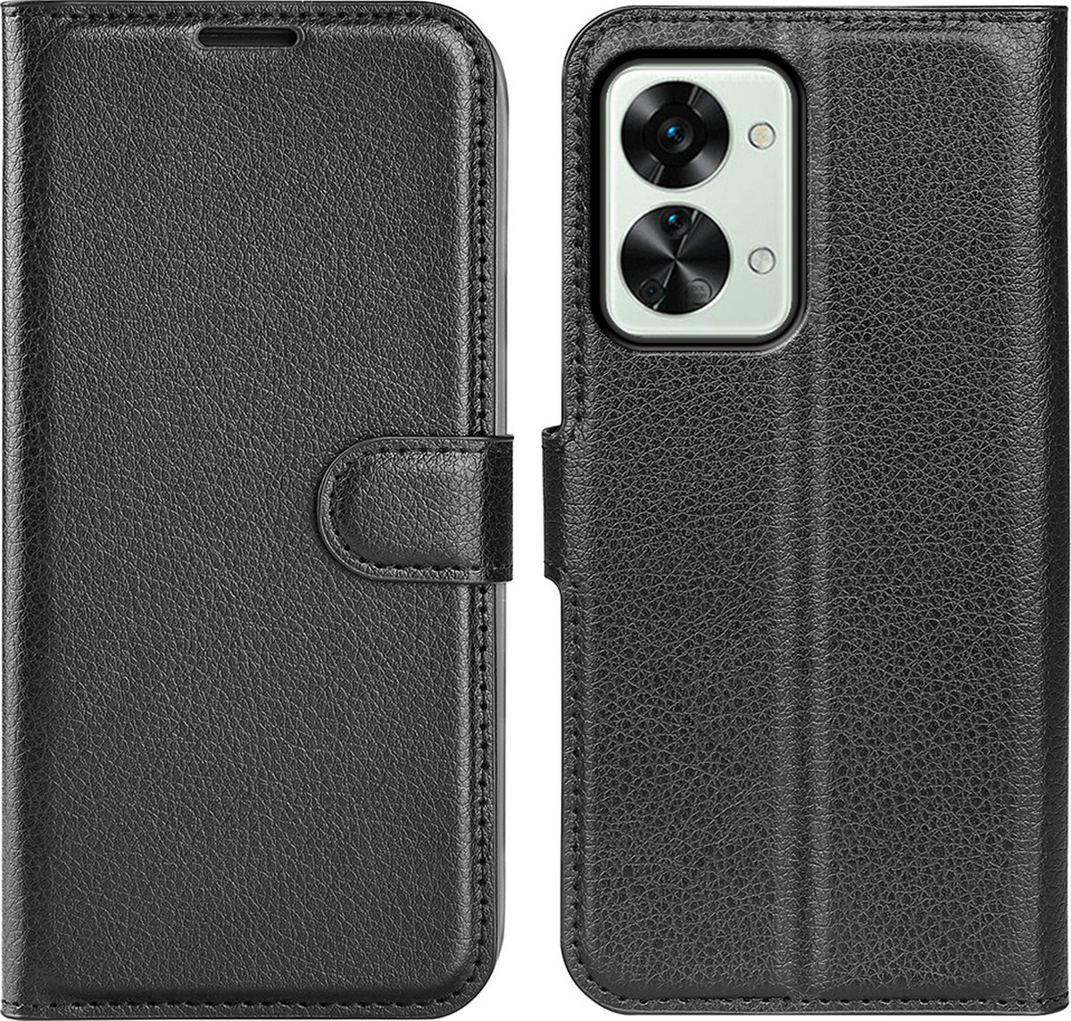 ProGuard OnePlus Nord 2T Wallet Flip Case Zwart