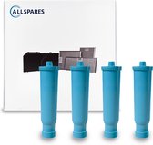AllSpares Waterfilter (4 St.) geschikt voor o.a. JURA IMPRESSA / Ena koffiemachines | Vervangingsfilter voor JURA Blue