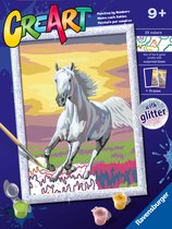 Ravensburger CreArt Horse at Sunset - Schilderen op nummer voor kinderen