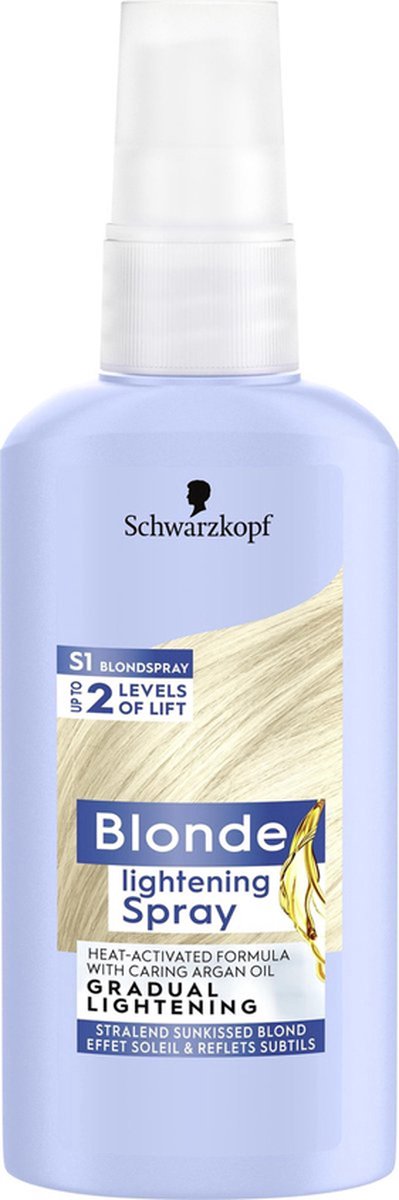 3x Schwarzkopf Blonde Blondspray S1 125 ml