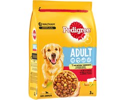 Pedigree - Adult - Droogvoer Hondenbrokken - Rund - 3kg
