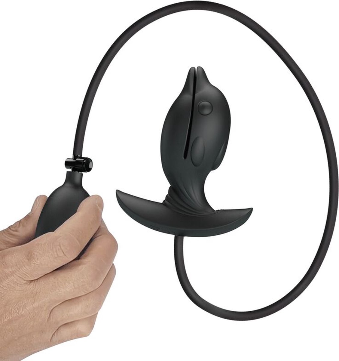 PRETTY LOVE - INFLATABLE & RECHARGEABLE DELFIN ANAL PLUG | SEX TOY VOOR VROUWEN | SEX TOY VOOR KOPPELS | SEX TOY VOOR MANNEN