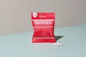 Denttabs tandpastatabletten met aardbeiensmaak - zonder fluor- 125 stuks - vegan - plasticvrij