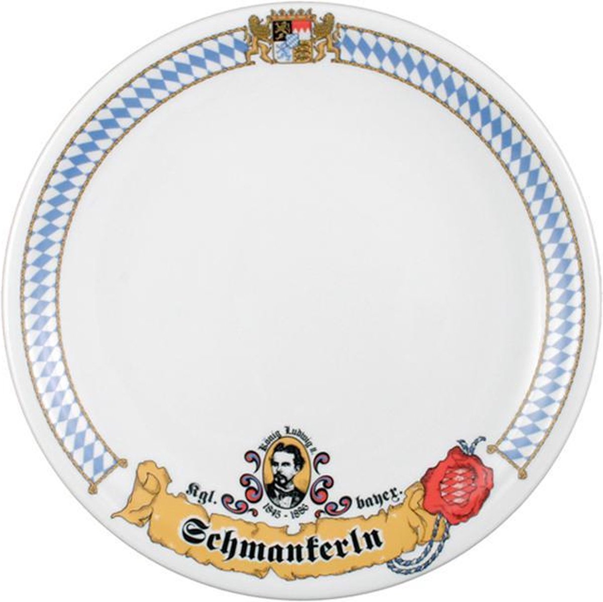 Seltmann Weiden Compact Bayern Eetbord 'Schmankerl' 27 cm