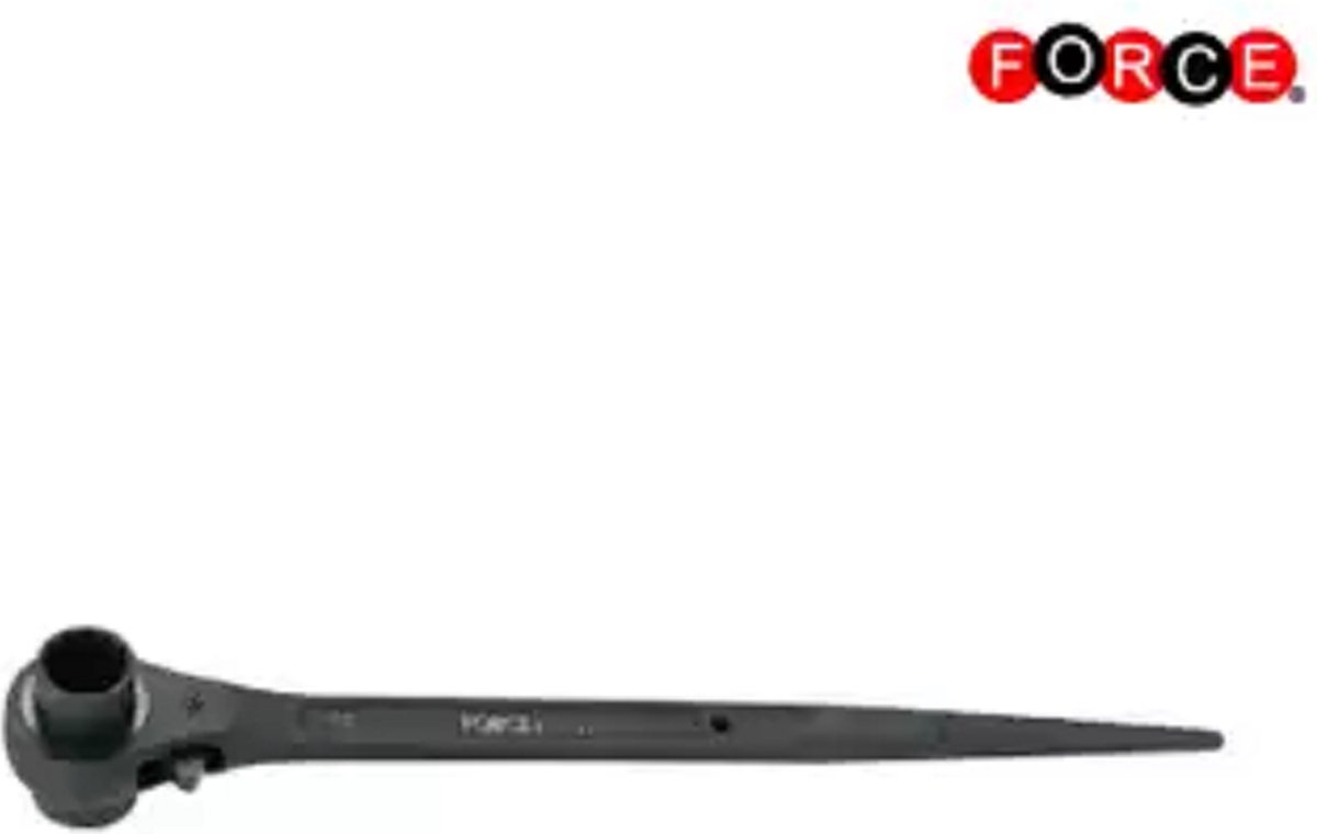 Ratel / Steigerratel / Werfpuntratel zwart 19 x 22 mm -Force-Zwart-