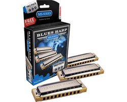 Hohner Blues Harp MS Pro Pack C/G/A mondharmonica