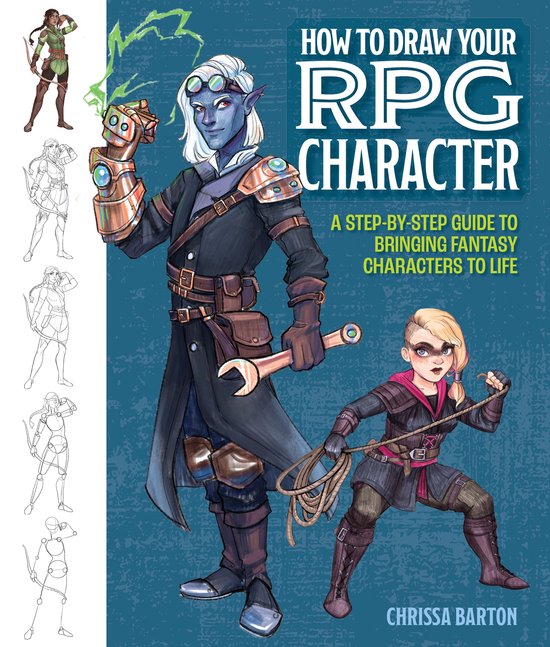 How to Draw Your RPG Character - cover
