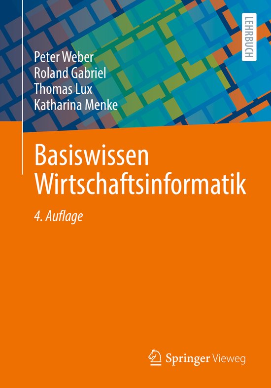 Basiswissen Wirtschaftsinformatik - cover