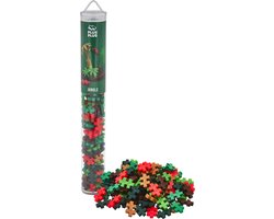 Plus-Plus Tube jungle 100 delige bouwset - 4266 - Bouwspeelgoed - Constructiespeelgoed - Set met bouwstenen - Vanaf 5 jaar