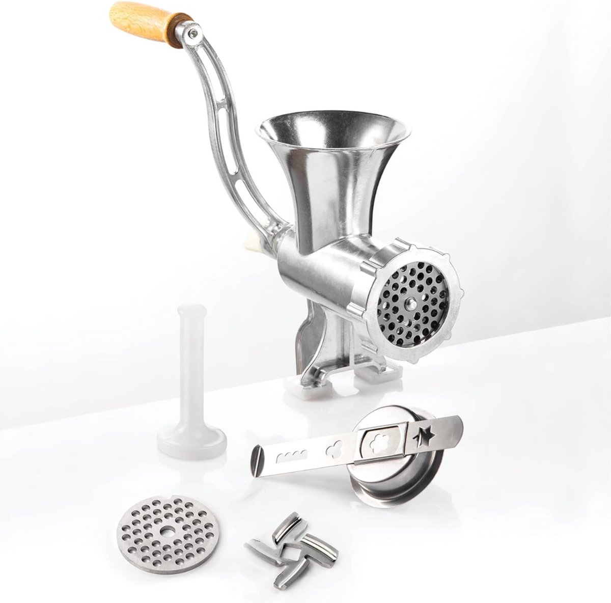 Bol.com Vleesmolen - Gehaktmolen - Chopper - Grinder aanbieding