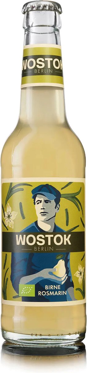 Wostok | Peer Rozemarijn | Bio | Fles | 12 stuks | 33cl