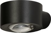 Lumidora Applique 74768 - 2 lumières - LED intégrée - 14,0 Watt - 1260 Lumen - 2700 Kelvin - Zwart - Métal - Lampe d'extérieur - Lampe de salle de bain - IP65