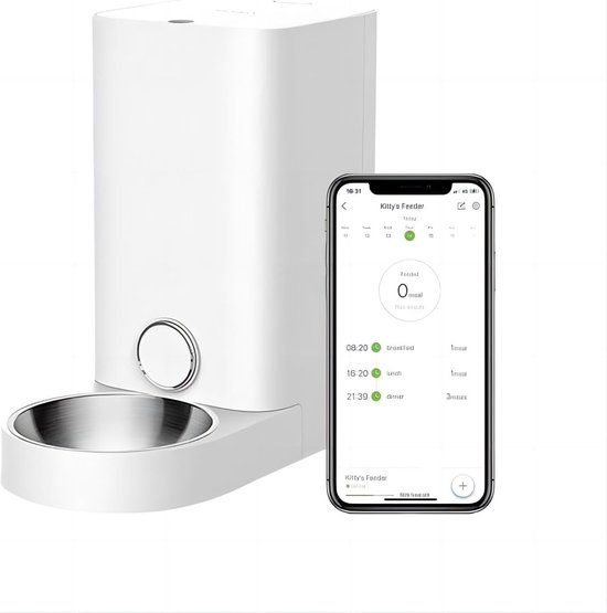 Kattenvoerautomaat Programmeerbaar Voedingssysteem met - Kattenvoerautomaat - €241,95