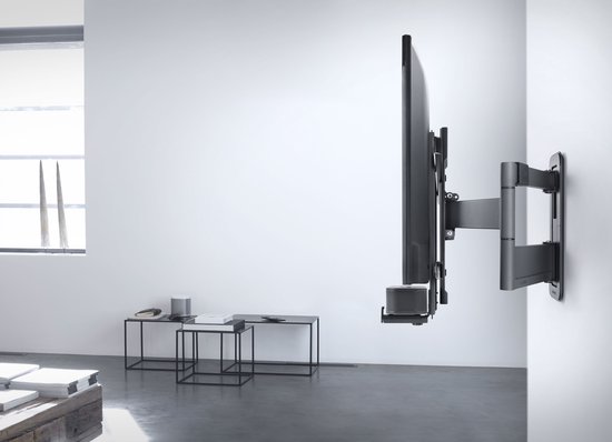 One For All WM5350 Universele soundbar beugels - montage van soundbar aan muurbeugel/TV - zwart van One For All — afbeelding 4