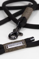Frenky Lewis - Dog Leash - Boba Black - 1.90m - Hondenriem - Zwart