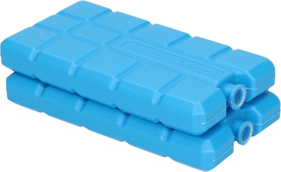 Koeltas of koelbox koelelementen - set van 8x stuks - 15 x 8 cm - 200 ml van KOEL — afbeelding 3