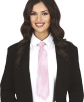 Toppers - Cravate de déguisement Fiestas Guirca Carnaval - rose - polyester - adultes/unisexe