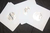 10 Witte LP Hoezen 12" Met Plastic Polybag-binnenhoezen -Tonko De beste kwaliteit 12" binnenhoezen