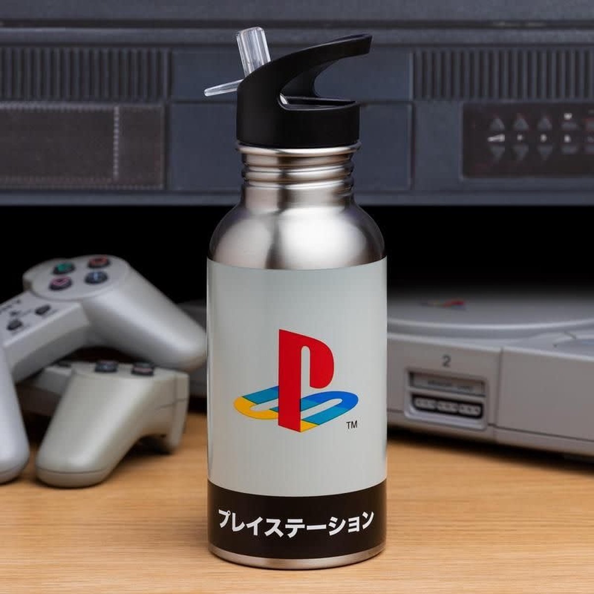 Playstation: Heritage Metal Water Bottle