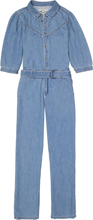 GARCIA Dames Jumpsuit Blauw - Maat S