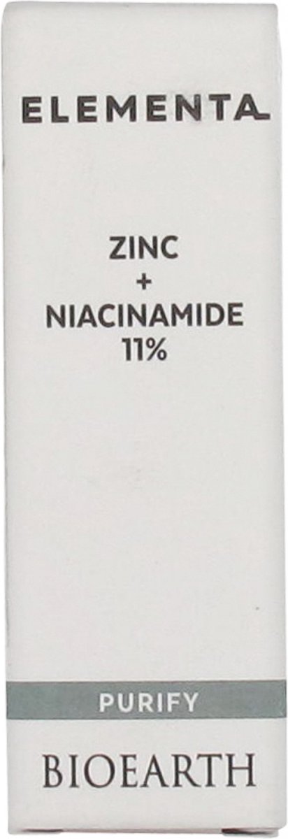 Bioearth Elementa Purify Solution Zink + Niacinamide 11% 15 ml