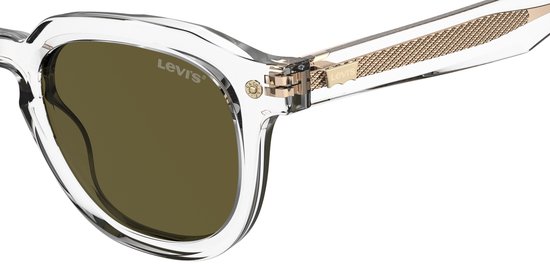 Levis Lv 5052/S Ovaal Acetaat Unisex Zonnebril van Levis — afbeelding 3