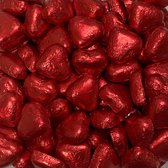 Valentijn chocolade hartjes - 500 gram - Melk chocolade - cadeautje voor hem - cadeautje voor haar - valentijn decoratie - Valentijnsdag cadeau - versiering - Moederdag
