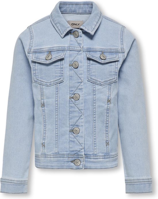 ONLY KOGSARA LIGHT BLUE DNM JACKET NOOS Meisjes Jas - Maat 128