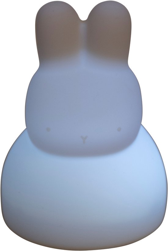 Baby's Only Nachtlampje konijn - Nachtlampje Babykamer - Lampje met USB-aansluiting - Warm Linen - Met slaapmuziek van Baby's Only — afbeelding 2