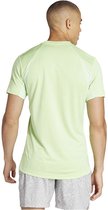 adidas Performance Tennis FreeLift T-Shirt - Heren - Groen- S