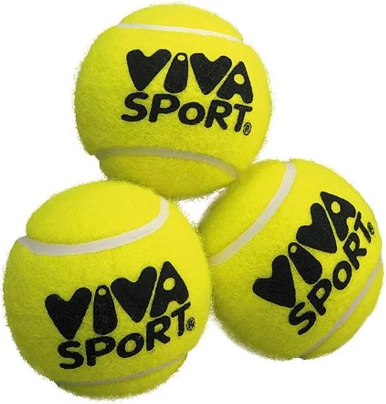 VIVA 3 tennisballen in blik bol