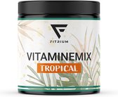 Multivitamine Man & Vrouw - 300 Gram/40 doseringen - Frisse Tropische Drank met Vitamine B, A, C, K en E - Mineralen - Fitrium