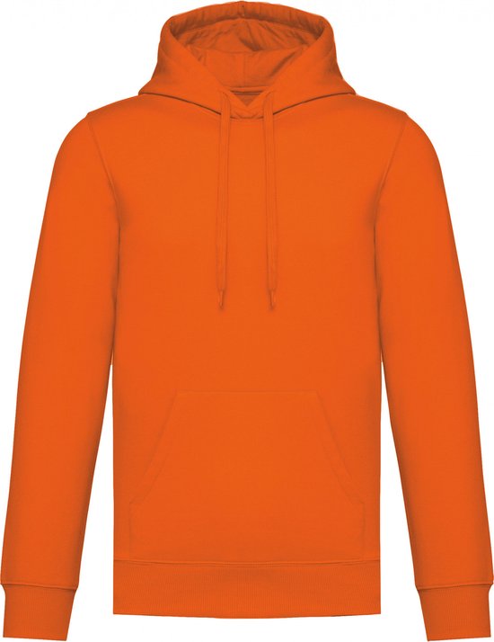 Sweatshirt Unisex S Kariban Ronde hals Lange mouw Orange 50% Katoen, 50% Polyester