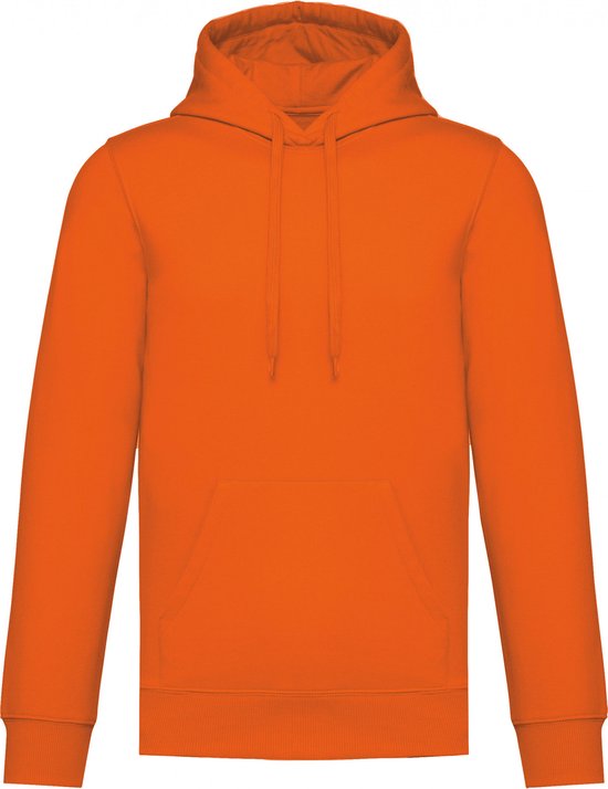 Sweatshirt Unisex XS Kariban Ronde hals Lange mouw Orange 50% Katoen, 50% Polyester