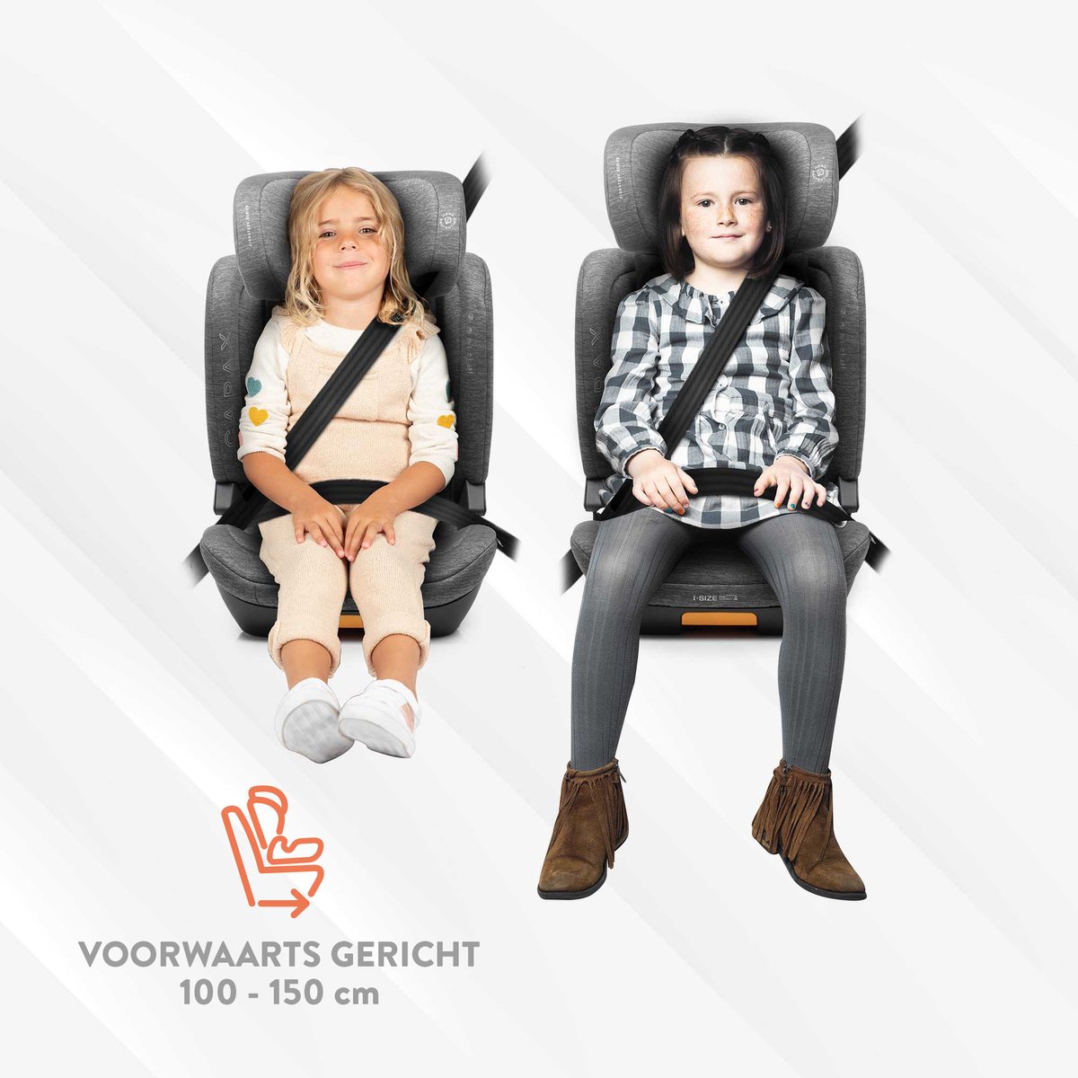BabyAuto Capax Autostoel i-Size - Met Isofix - 15 tot 36 kg - 4 tot 12 Jaar - Verstelbare hoofdsteun - Groep 2/3 - Kleur Zwart – foto 3