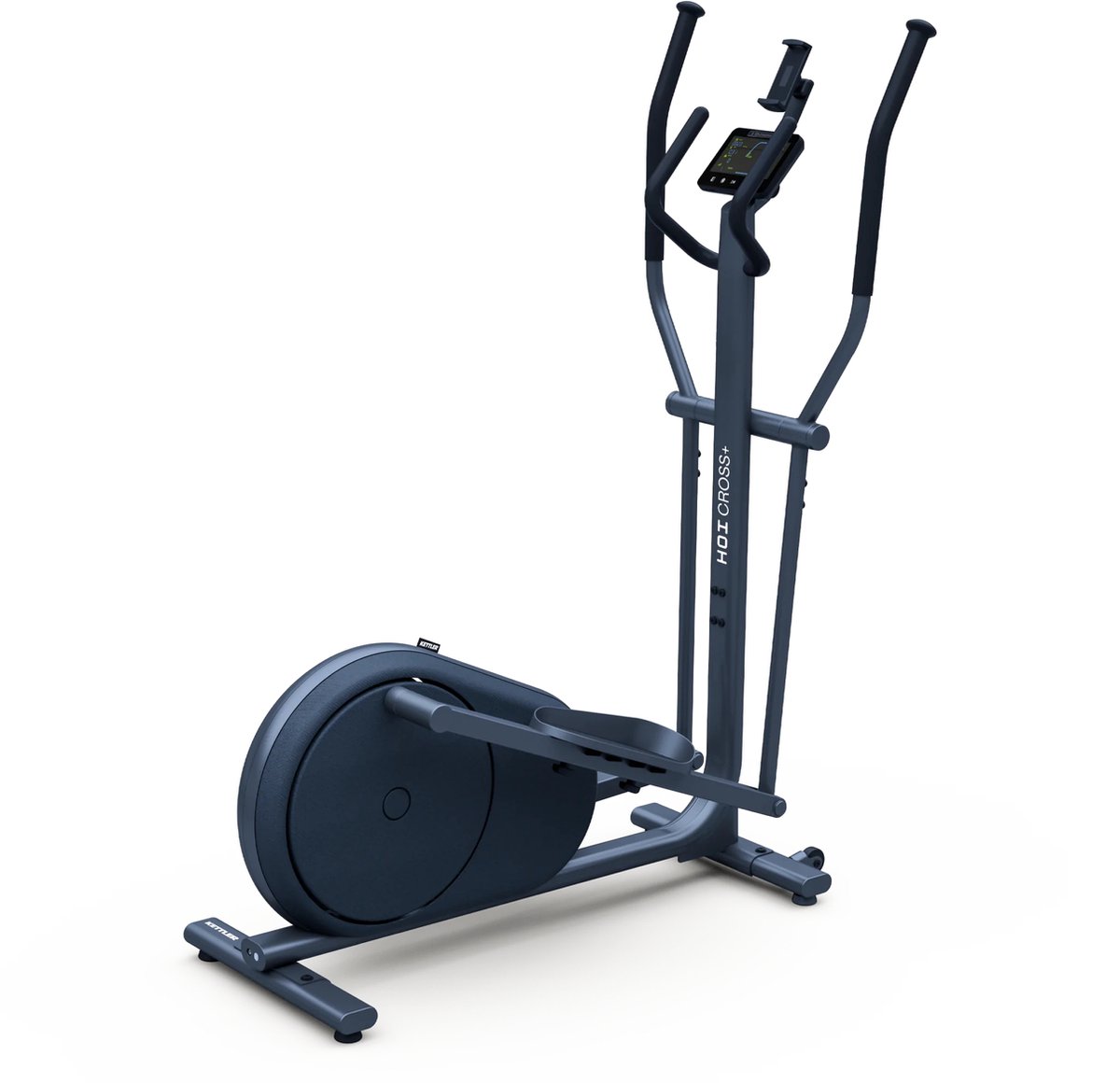 Kettler HOI CROSS+ STONE – Elektromagnetisch Remsysteem, 20 Weerstandsniveaus, 10 Trainingsprogramma's, LCD Kleurenscherm, ANT+ Connectiviteit