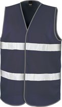 Gilet Unisex XS Result Mouwloos Navy 100% Polyester